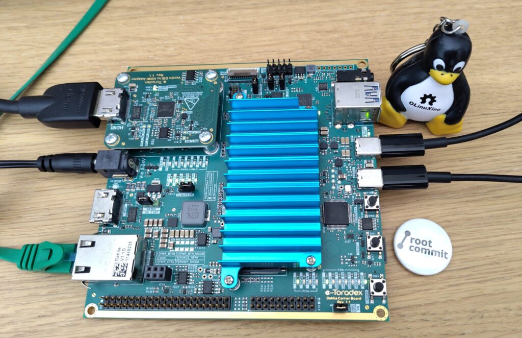 Toradex Verdin i.MX8mm SOM on Dahlia Carrier Board