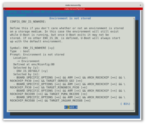 U-Boot option for not storing the environment